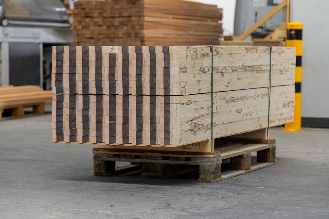 FSC-zertifizierte Holzprodukte in der Werkstatt